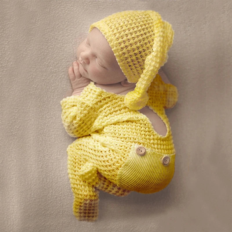 KMK - newborn knit outfit set