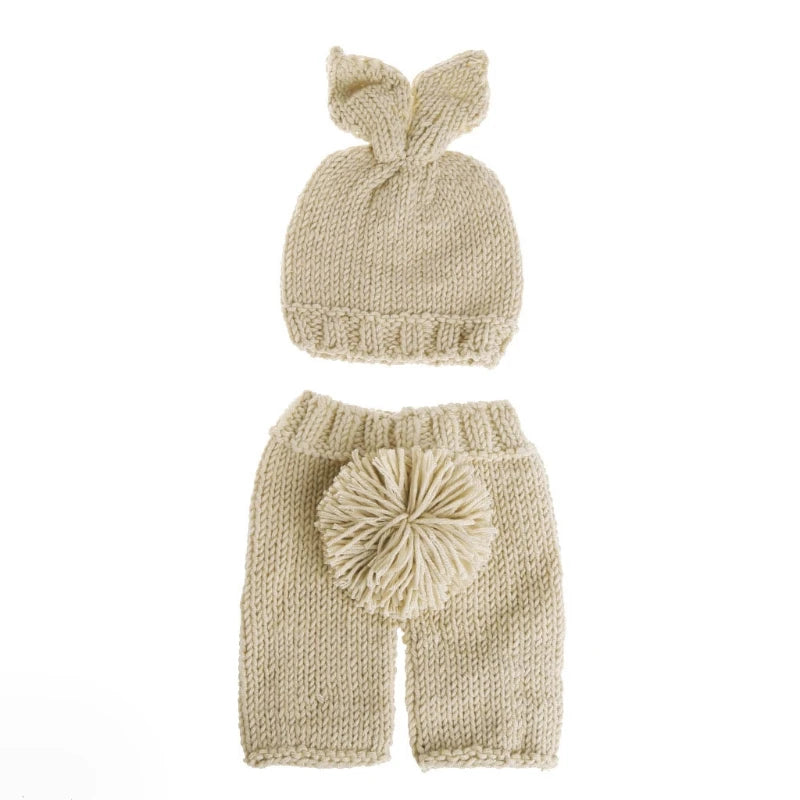 KMK - newborn knit outfit set