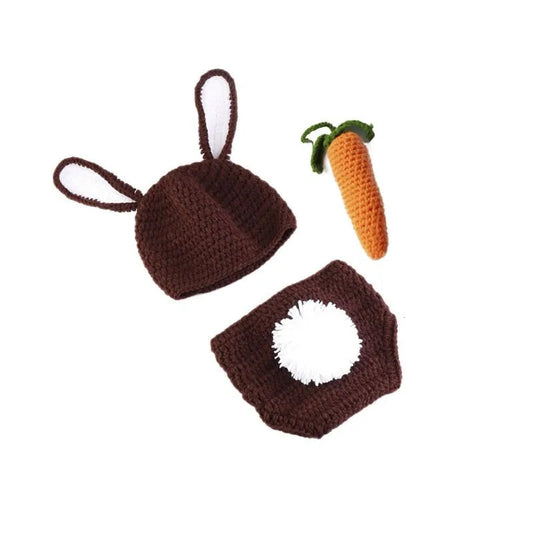 KMK - newborn knit outfit set