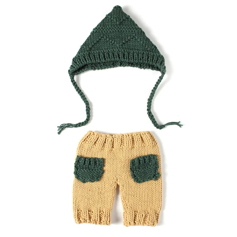 KMK - newborn knit outfit set