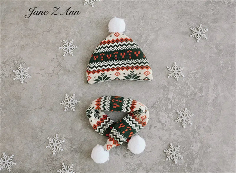 KMK - snowman scarf set - Multiple Colours