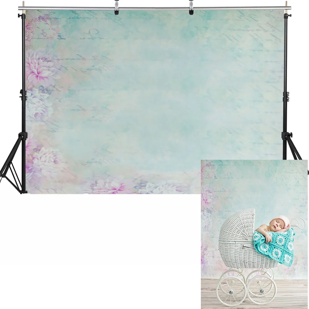 KMK - weathered blue watercolour backdrop