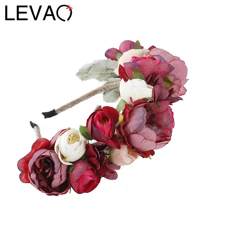 KMK - womens flower headband