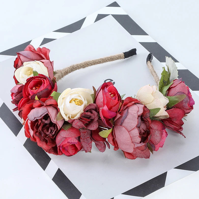 KMK - womens flower headband