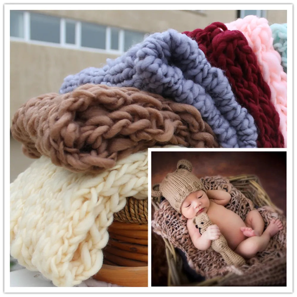 KMK - wool knit Soft Blanket