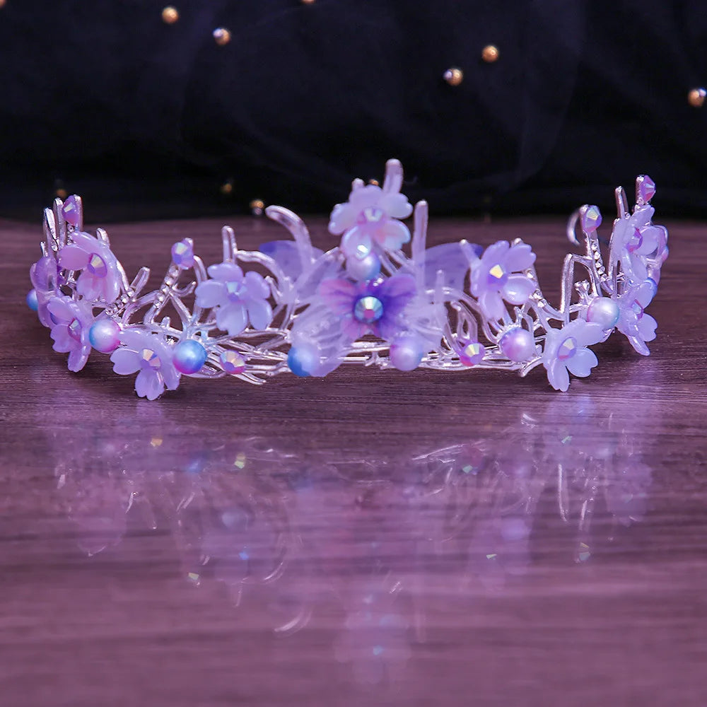 KMM - Crystal Pearl Tiara