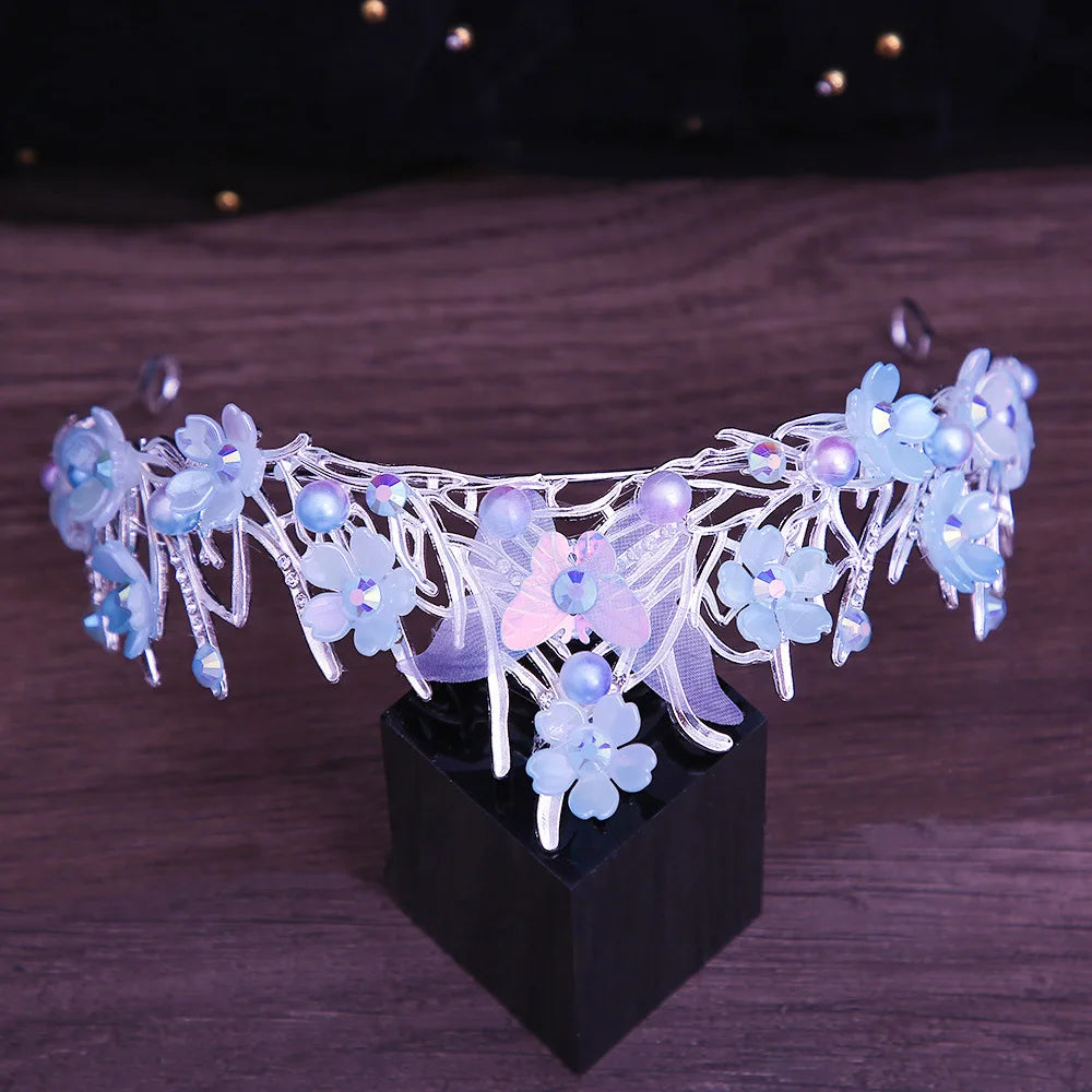 KMM - Crystal Pearl Tiara