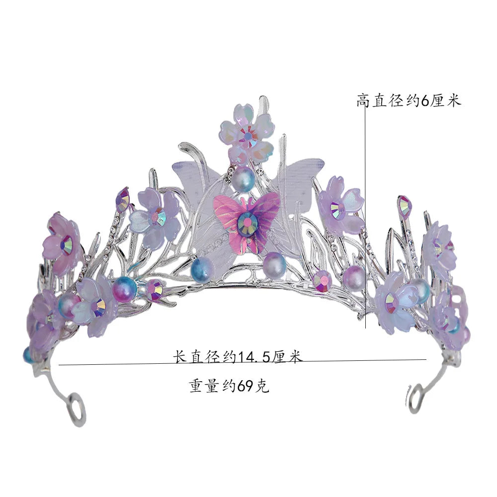 KMM - Crystal Pearl Tiara