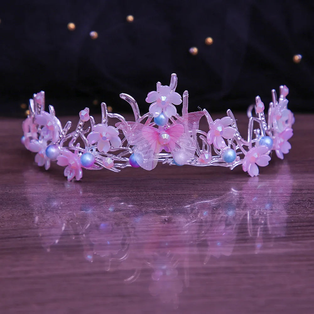 KMM - Crystal Pearl Tiara