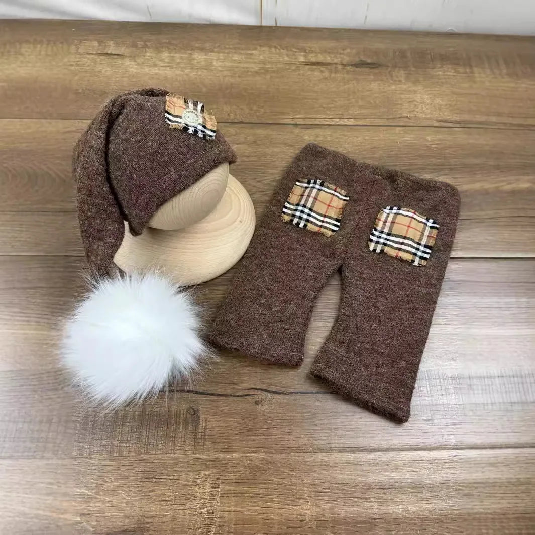 KMK - Newborn Hat+Pants 2Pcs/set