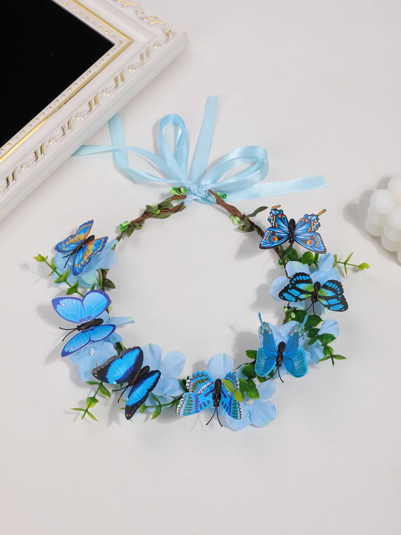 KMK - Forest Butterfly flower headband