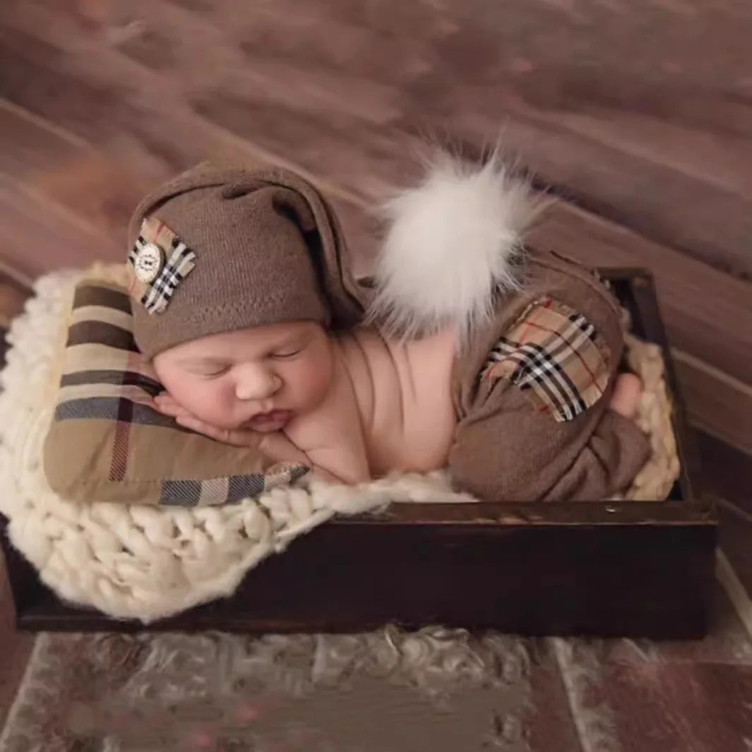 KMK - Newborn Hat+Pants 2Pcs/set