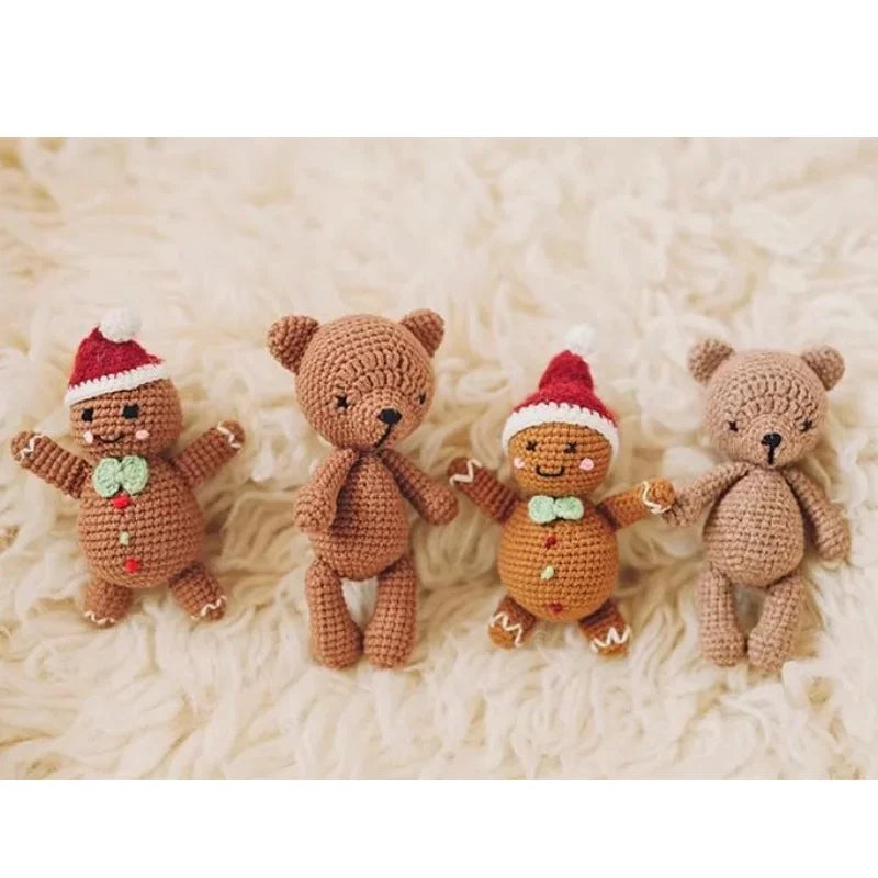 KMK - Christmas Knitted Bears